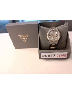 MONTRE GUESS MOONLIGHT ARGENTE GW0320L7