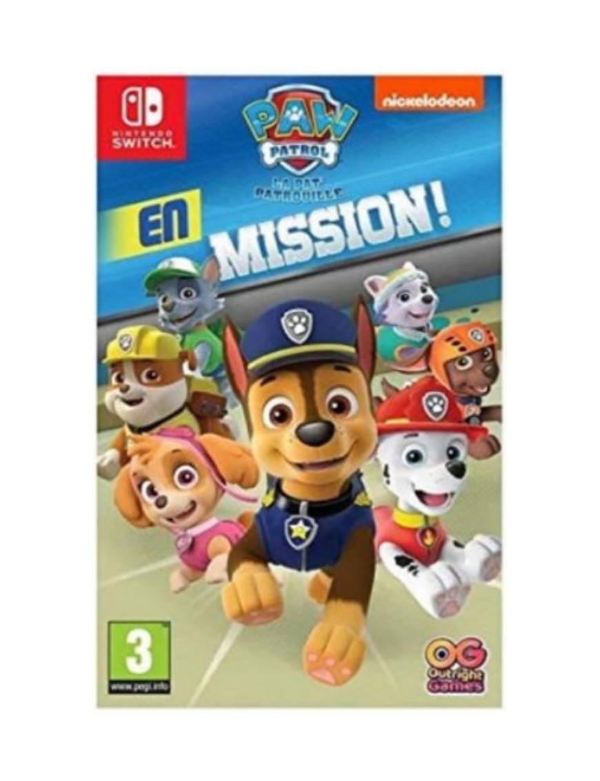JEU SWITCH PAW PATROL,  EN MISISON !