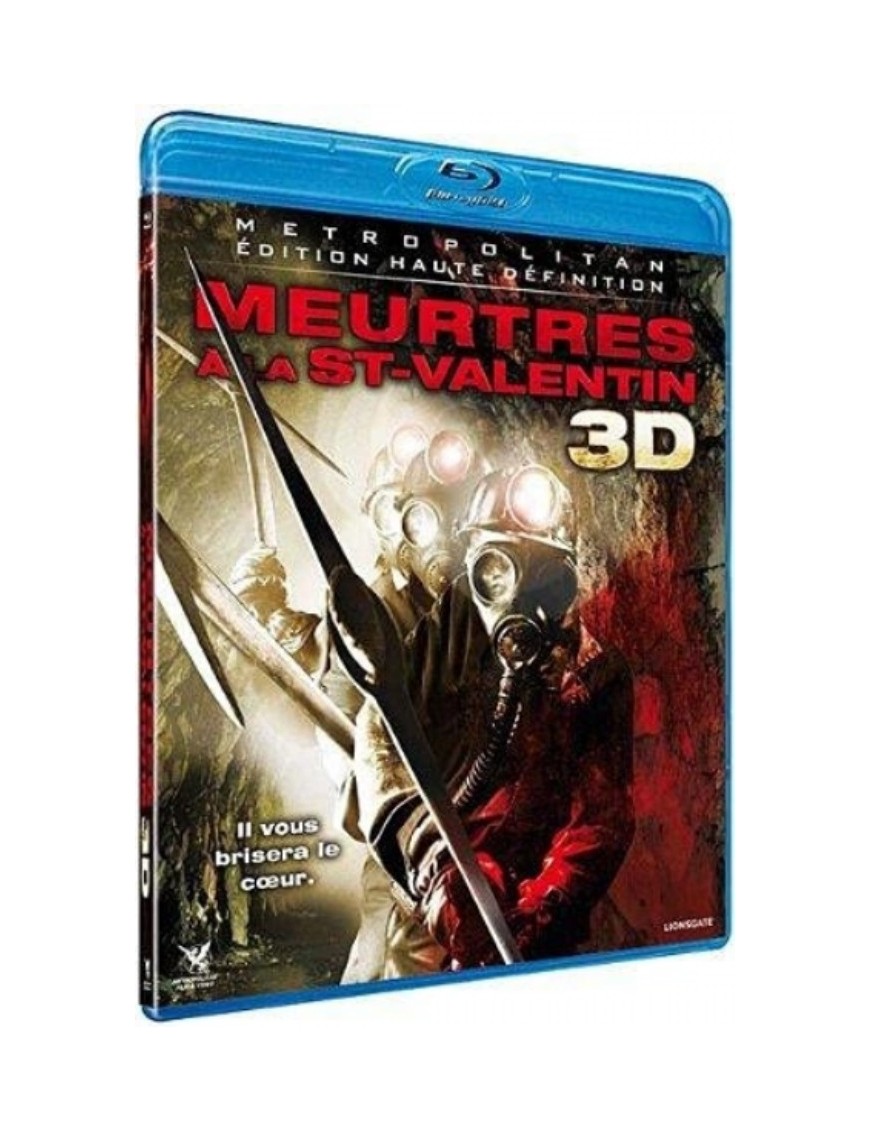 BLURAY 3D MEURTRES A LA ST-VALENTIN