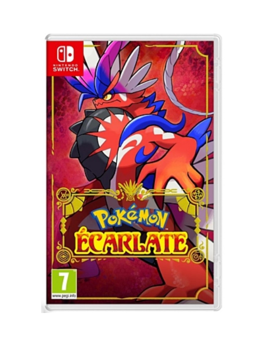 JEU SWITCH POKEMON ÉCARLATE