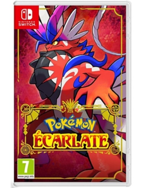 JEU SWITCH POKEMON ÉCARLATE