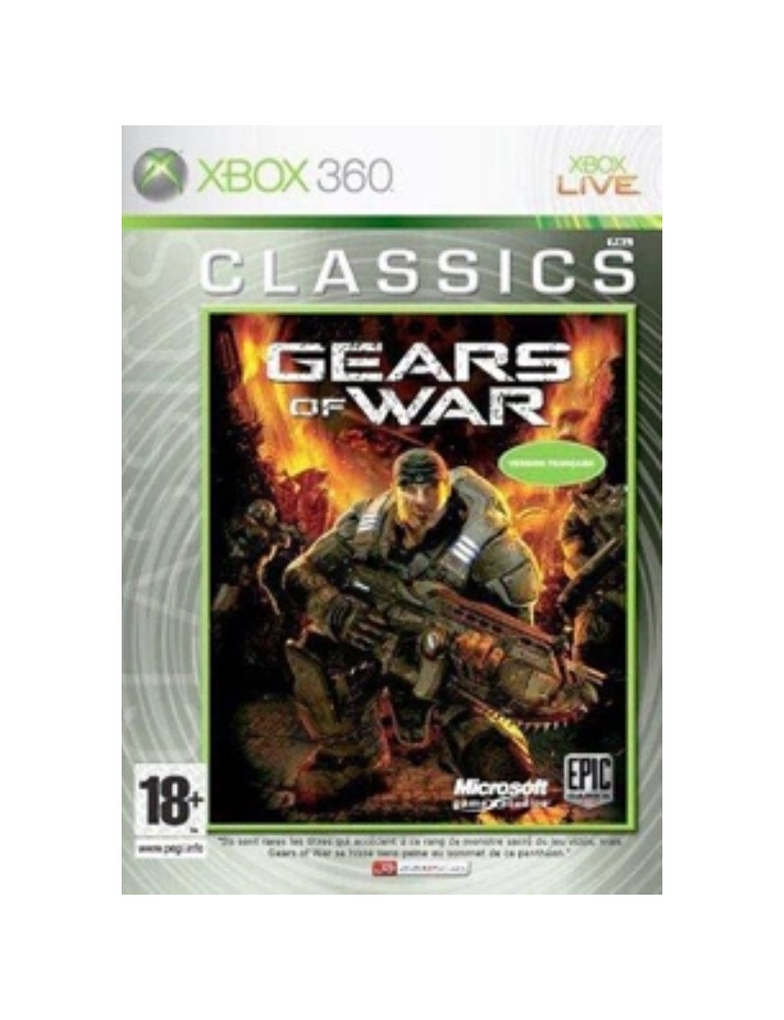 JEU XBOX 360  GEARS OF WAR - CLASSICS