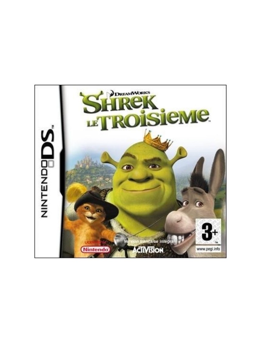 JEU DS SHERK LE TROISIEME 