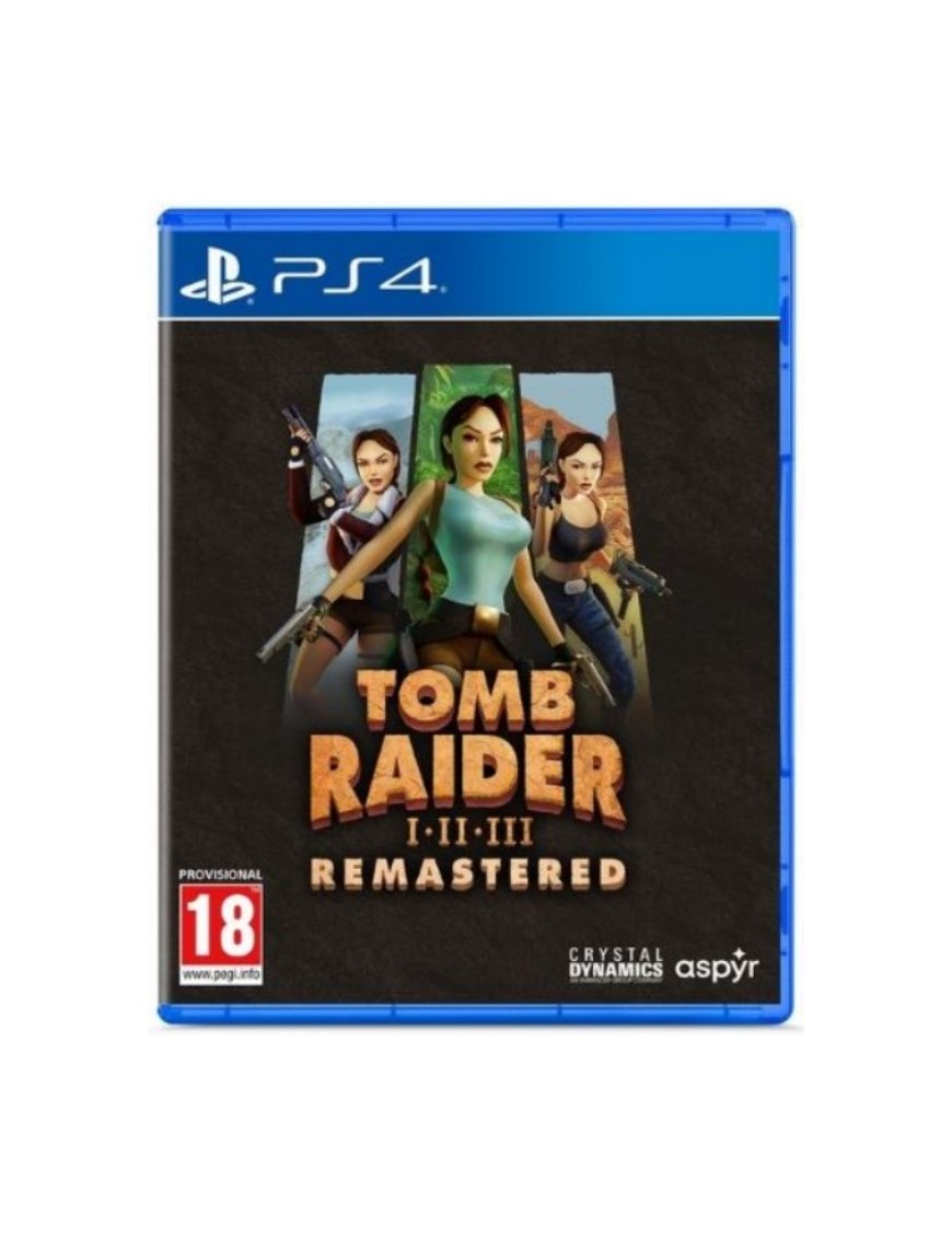 JEU PS4 TOMB RAIDER I - III REMASTERED