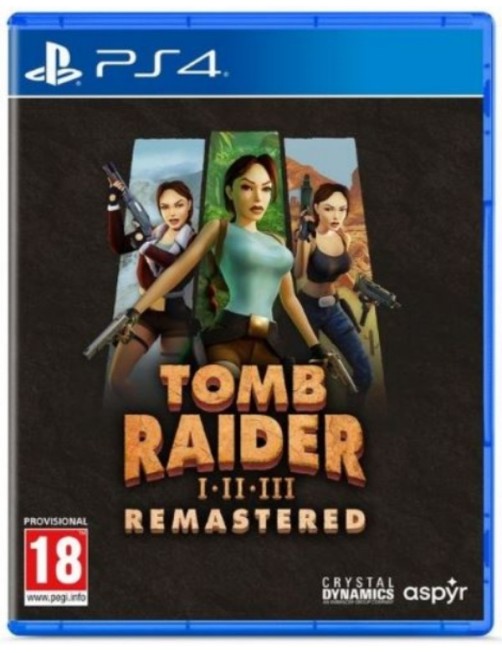 JEU PS4 TOMB RAIDER I - III REMASTERED