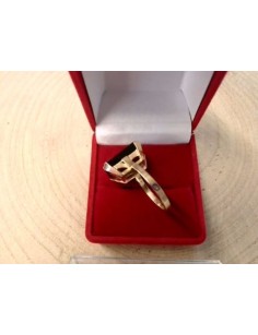 OR BAGUE OR JAUNE + PIERRE 750/1000 5.15GRS T54 