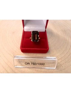 OR BAGUE OR JAUNE + PIERRE 750/1000 5.15GRS T54 