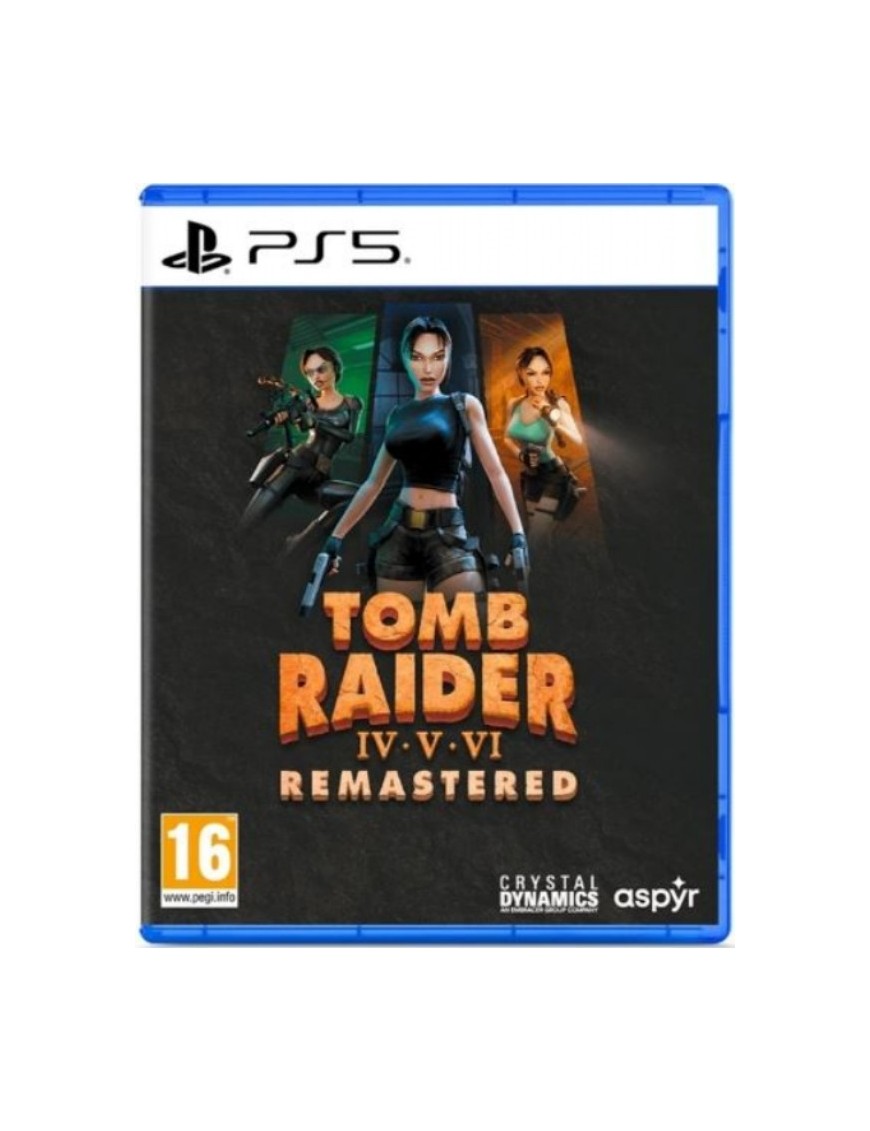 JEU PS5 TOMB RAIDER IV - V - VI REMASTERED 
