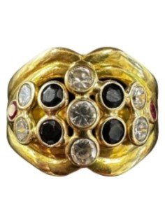OR BAGUE OR JAUNE AVEC...