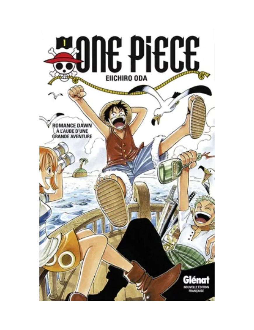 MANGA ONE PIECE - ÉDITION ORIGINALE - TOME 01 - À L'AUBE D'UNE GRANDE AVENTURE