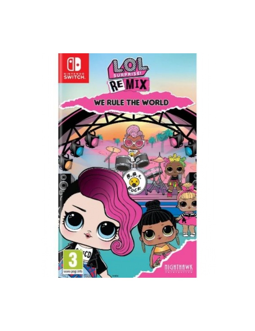 JEU SWITCH L.O.L. SURPRISE! REMIX EDITION - WE RULE THE WORLD