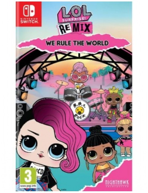 JEU SWITCH L.O.L. SURPRISE! REMIX EDITION - WE RULE THE WORLD