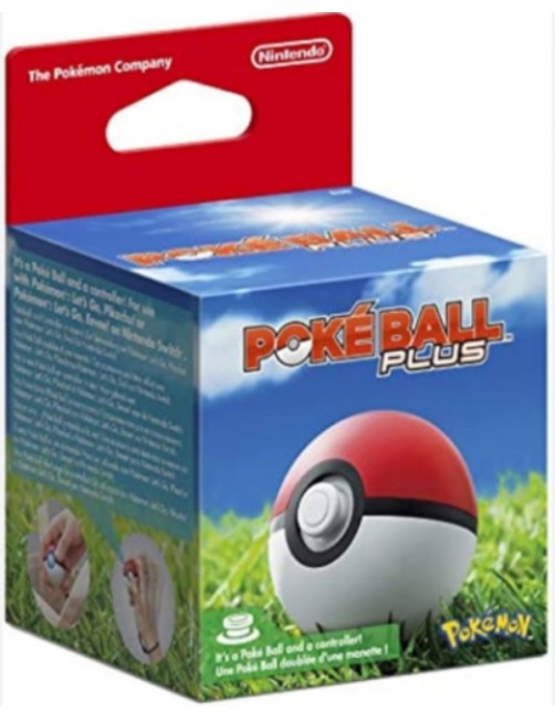 MANETTE INTERACTIVE POKE BALL PLUS - POKEMON LET'S GO