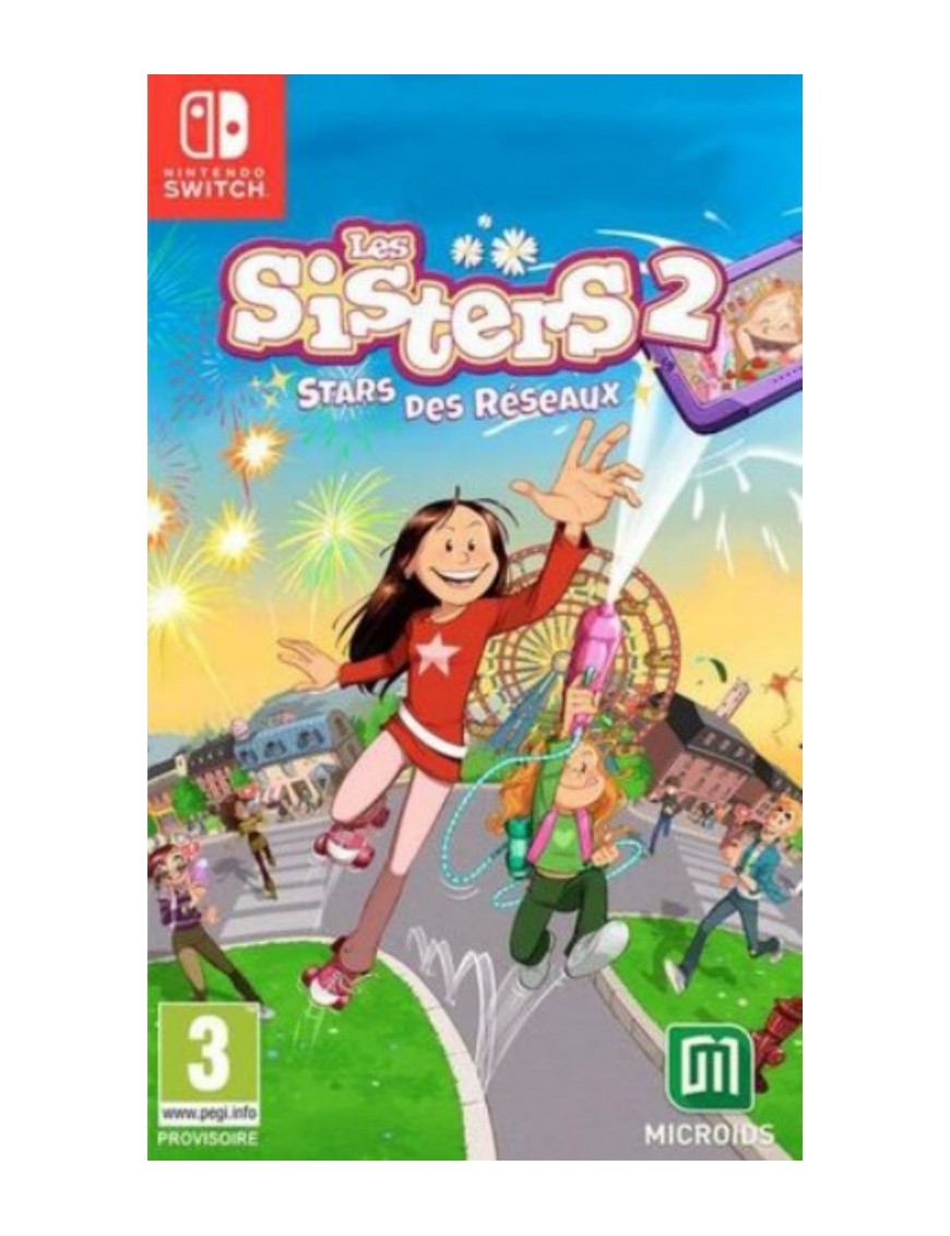 JEU SWITCH LES SISTERS 2 - STARS DES RESEAUX
