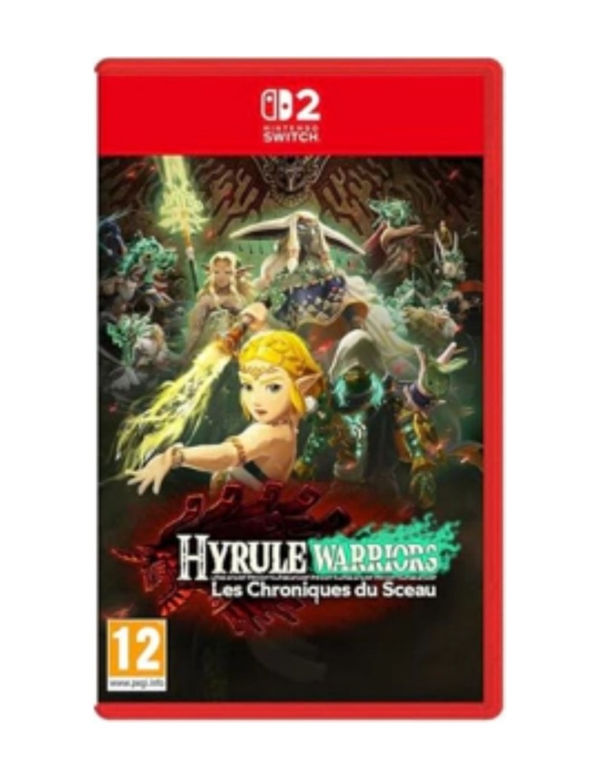 JEU SWITCH 2 HYRULE WARRIORS LES CHRONIQUES DU SCEAU