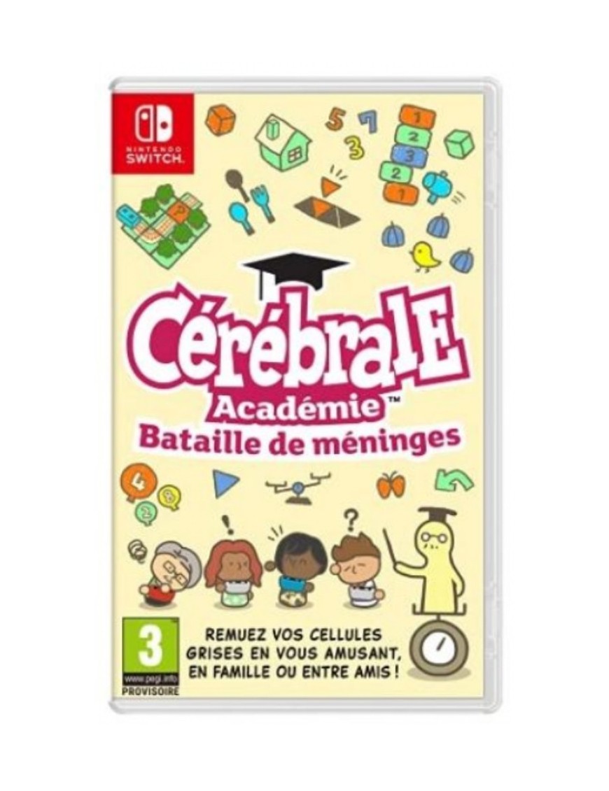 JEU SWITCH  CEREBRALE ACADEMIE - BATAILLE DE MENINGES (NINTENDO SWITCH)