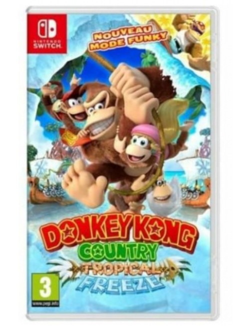 JEU SWITCH DONKEY KONG COUNTRY - TROPICAL FREEZE