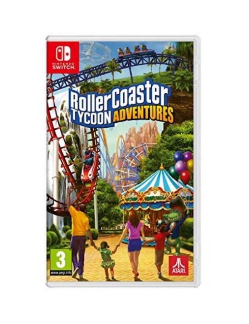JEU SWITCH ROLLER CAOSTER TYCOON ADVENTURES 