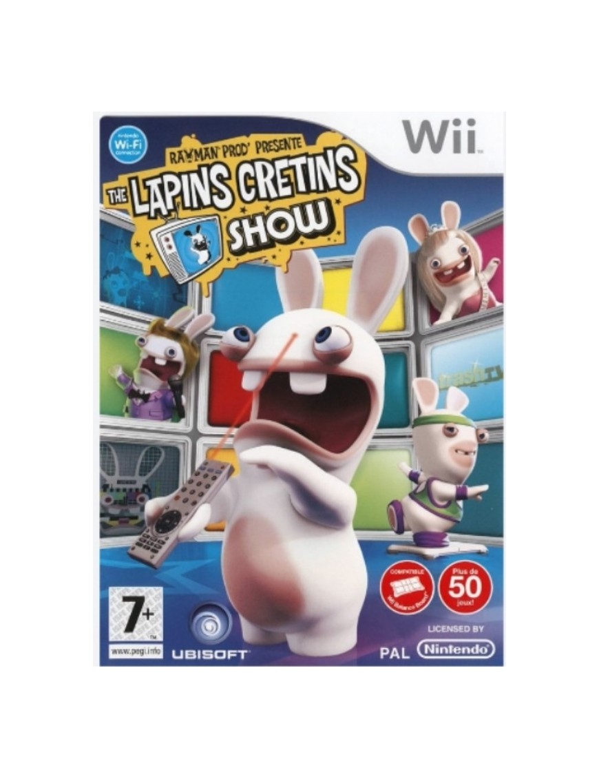 JEU WII THE LAPINS CRETINS SHOW