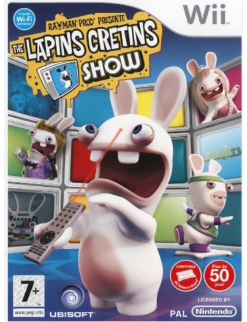 JEU WII THE LAPINS CRETINS SHOW
