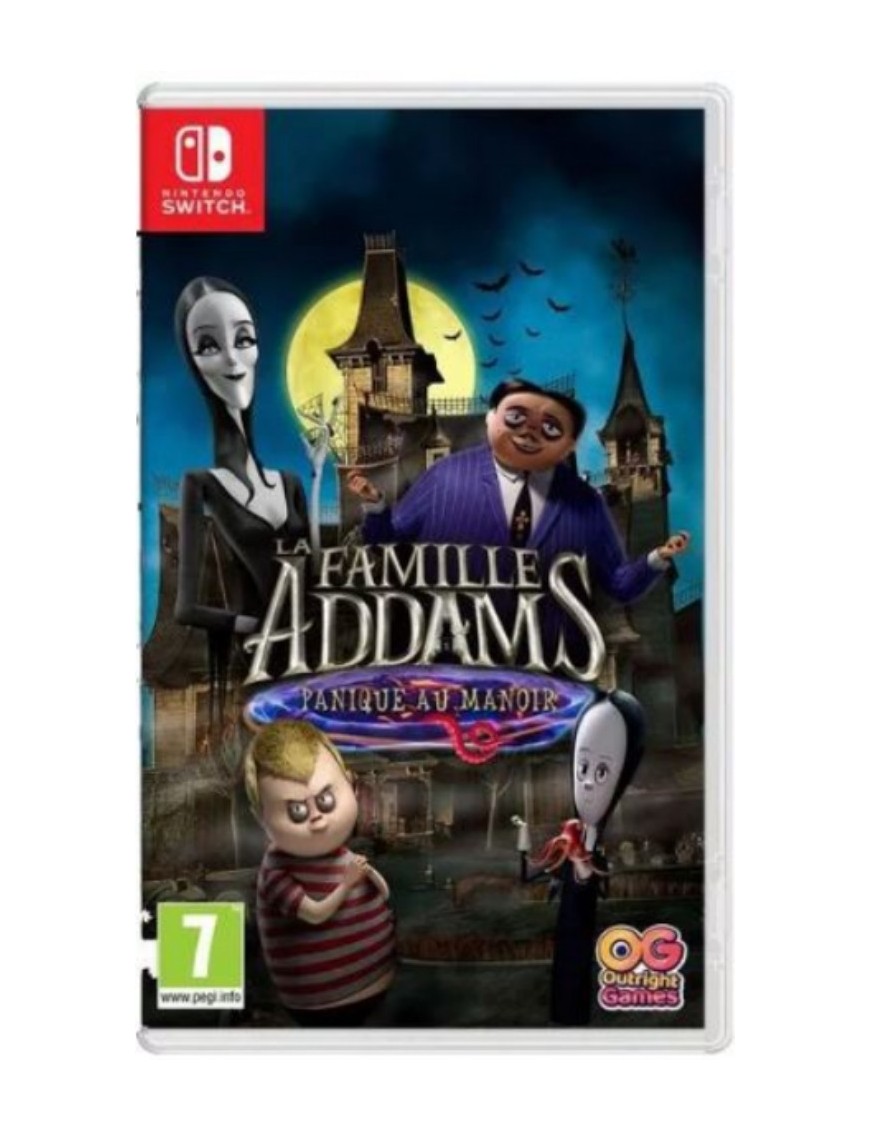 JEU SWITCH LA FAMILLE ADDAMS : PANIQUE AU MANOIR 