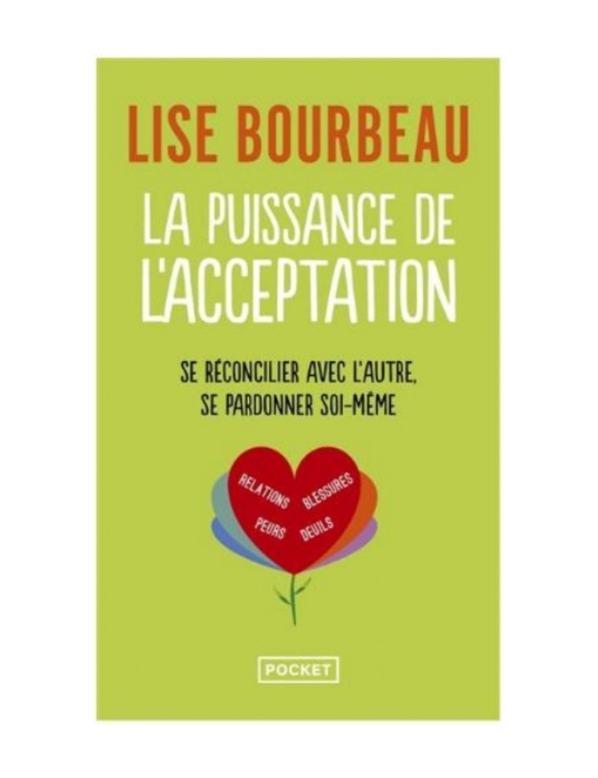 LIVRE LA PUISSANCE DE L'ACCEPTATION - LISE BOURBEAU