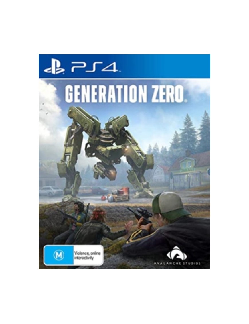 JEU PS4 GENERATION ZERO