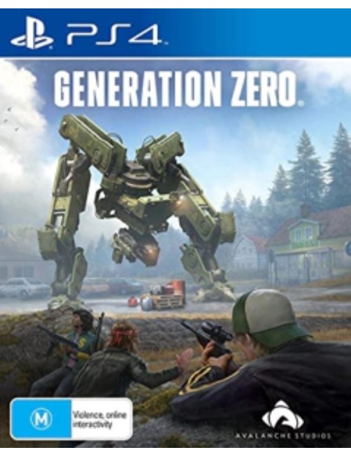 JEU PS4 GENERATION ZERO