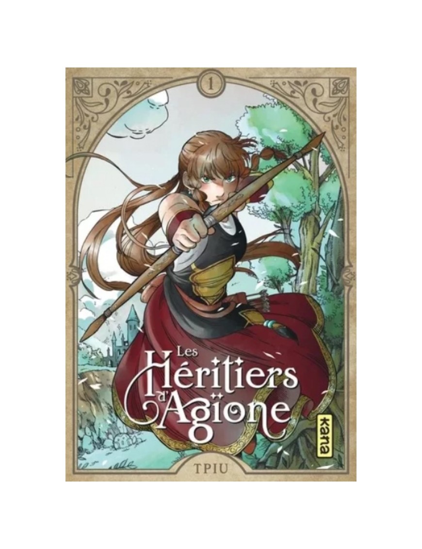 MANGA LES HERITIERS D'AGIONE TOME 1