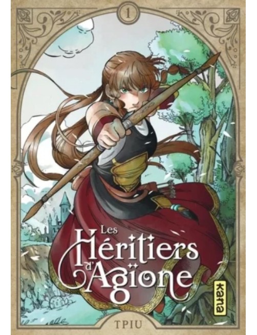 MANGA LES HERITIERS D'AGIONE TOME 1