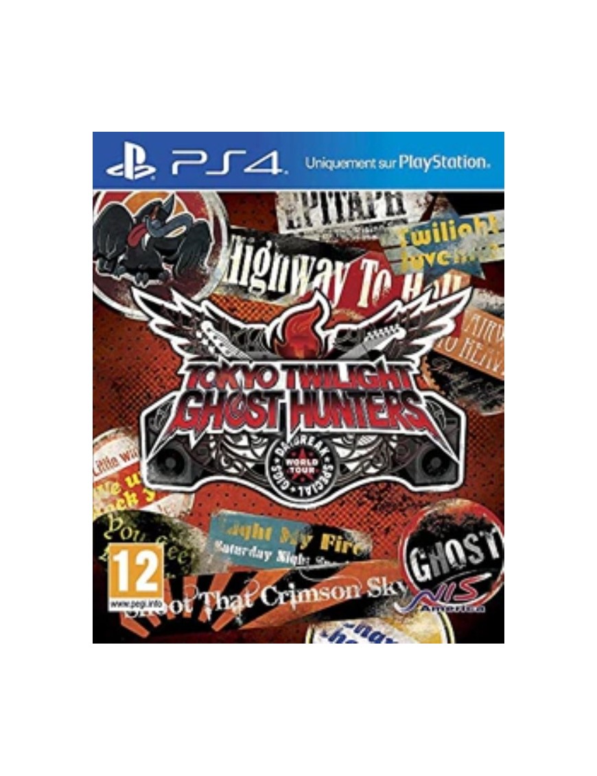 JEU PS4 TOKYO TWILIGHT - GHOST HUNTERS - DAYBREAK SPECIAL GIGS WORLD TOUR