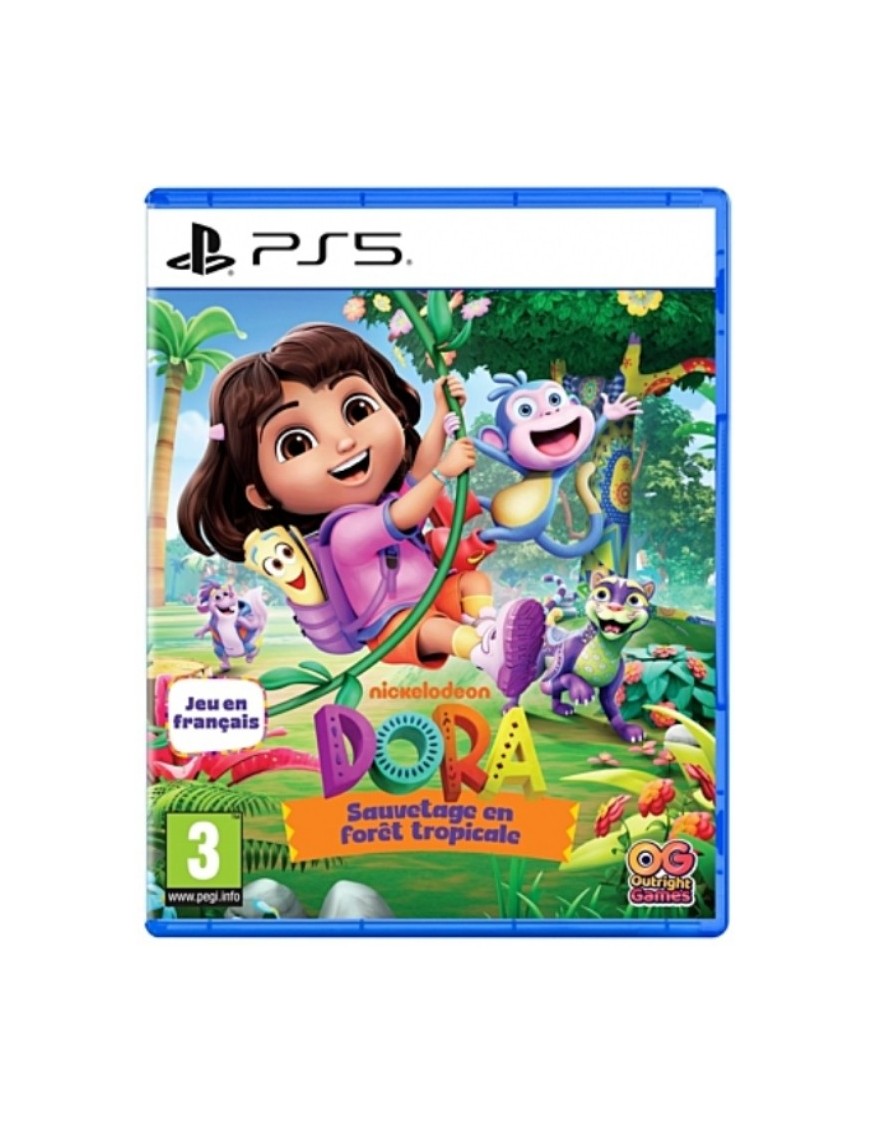 JEU PS5 DORA™ - SAUVETAGE EN FORET TROPICALE
