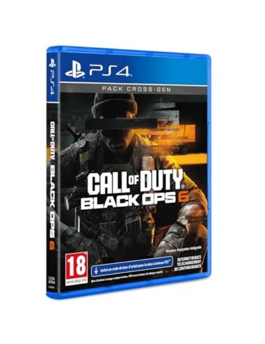 JEU PS4 CALL OF DUTY : BLACK OPS 6