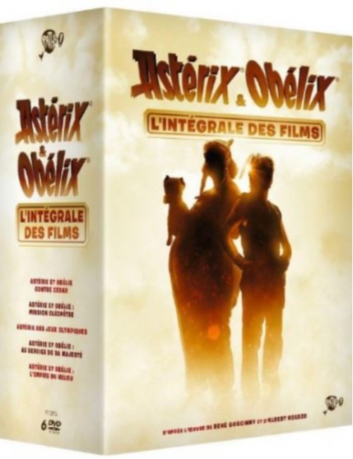 DVD COFFRET ASTERIX ET OBELIX - L'INTEGRALE DES FILMS