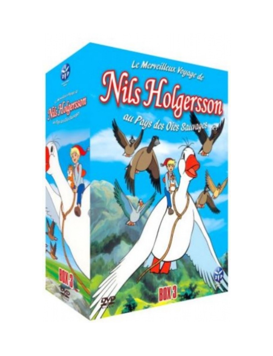 DVD COFFRET NILS HOLGERSSON AU PAYS DES OIES SAUVAGES - BOX 3