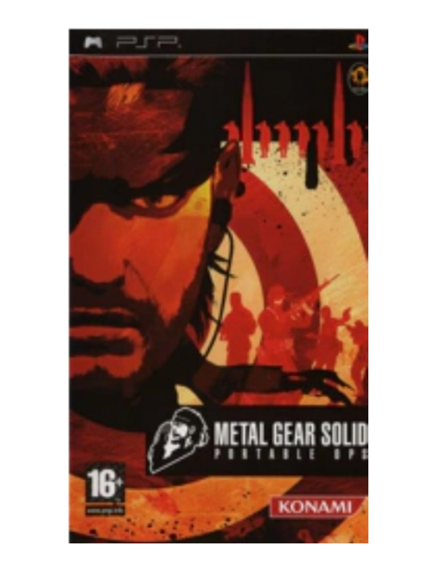 JEU PSP METAL GEAR SOLID - PORTABLE OPS
