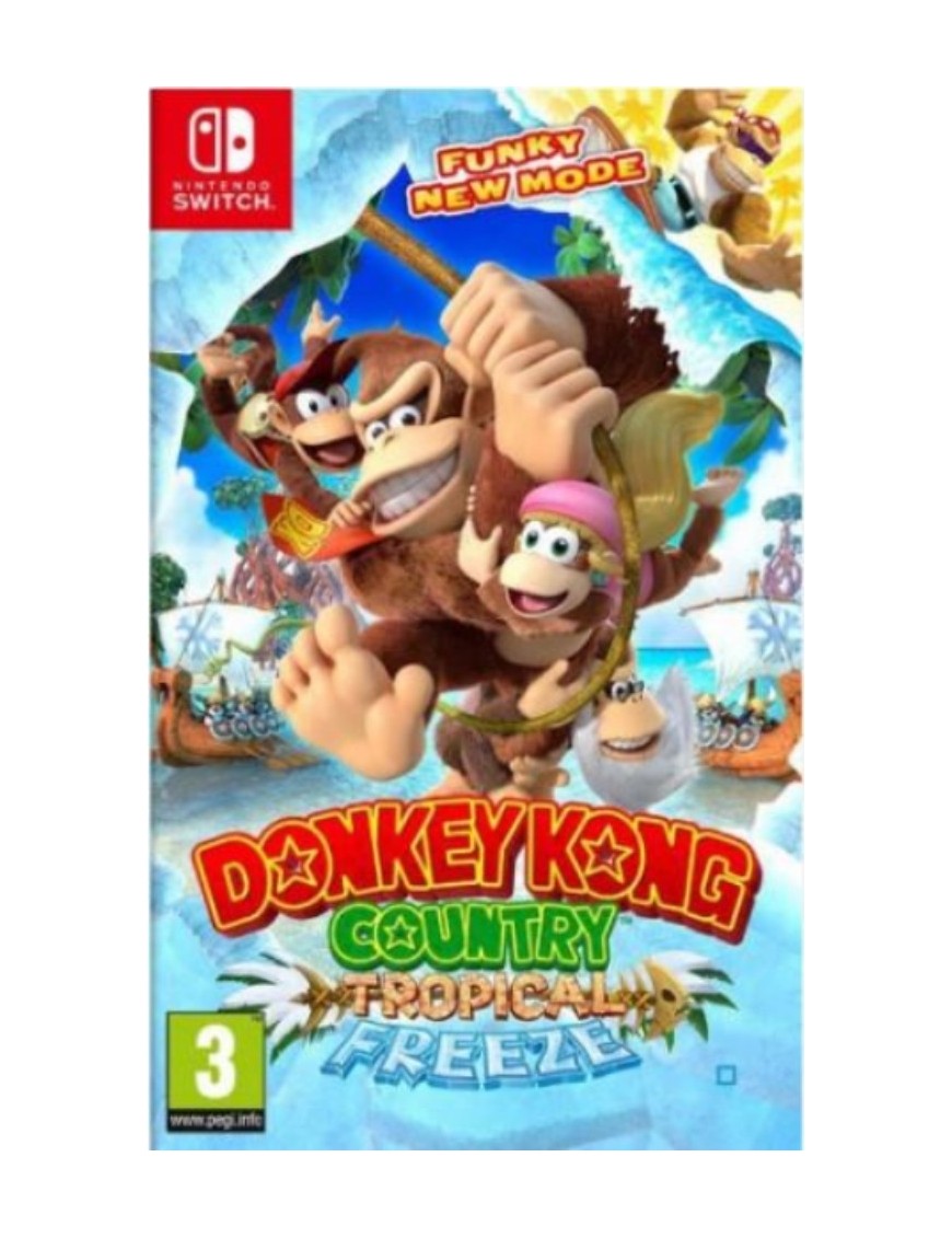 JEU SWITCH DONKEY KONG COUNTRY - TROPICAL FREEZE