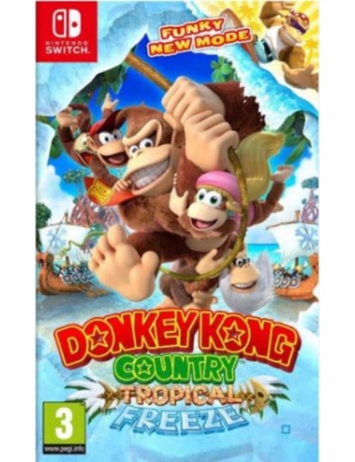 JEU SWITCH DONKEY KONG COUNTRY - TROPICAL FREEZE