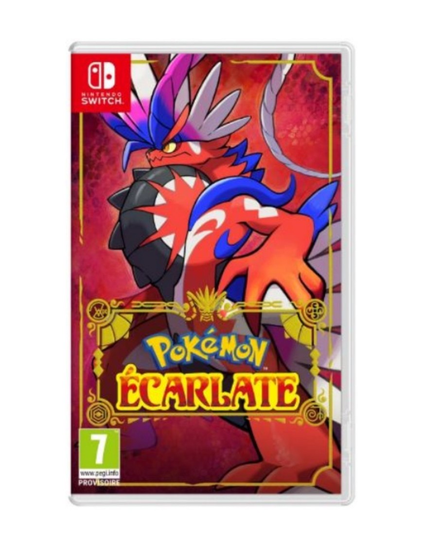 JEU SWITCH POKEMON ÉCARLATE
