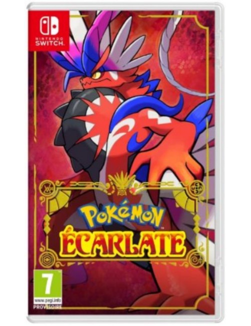 JEU SWITCH POKEMON ÉCARLATE