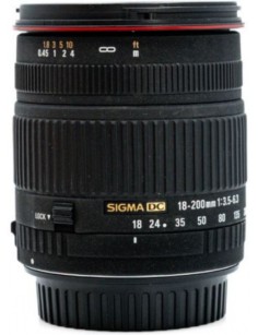 OBJECTIF SIGMA 18-200 MM F...