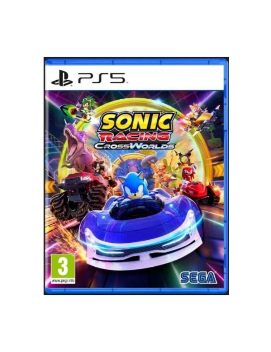 JEU PS5  SONIC RACING CROSSWORLDS