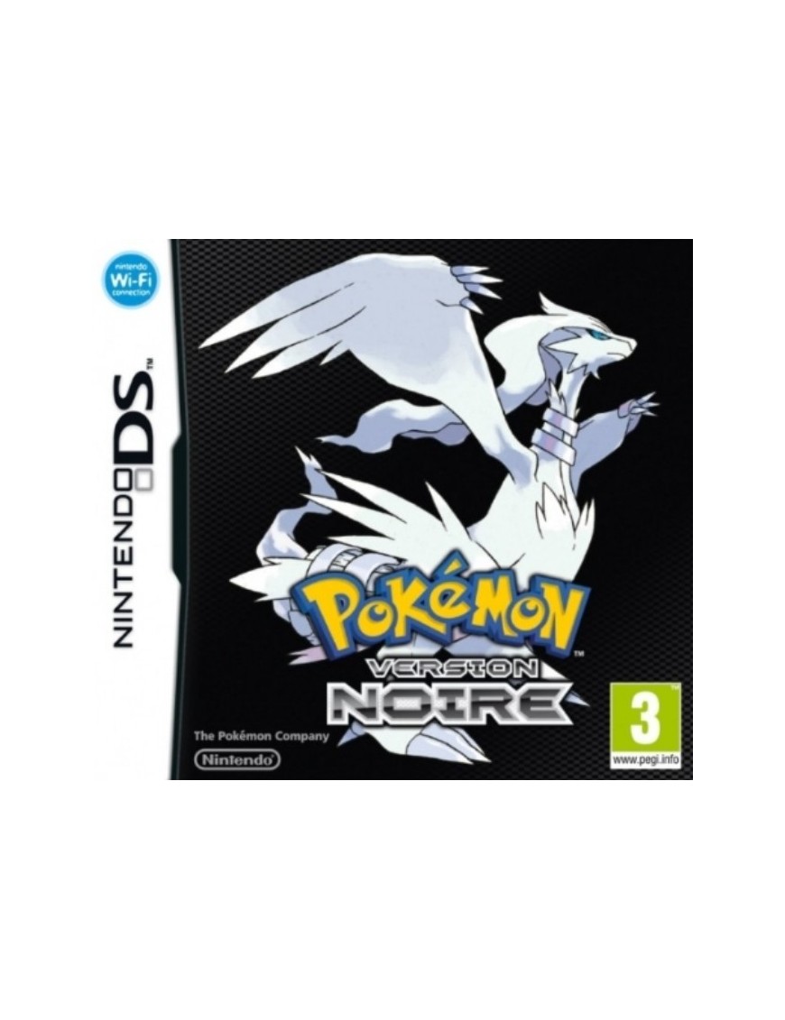 JEU DS POKEMON VERSION NOIRE 