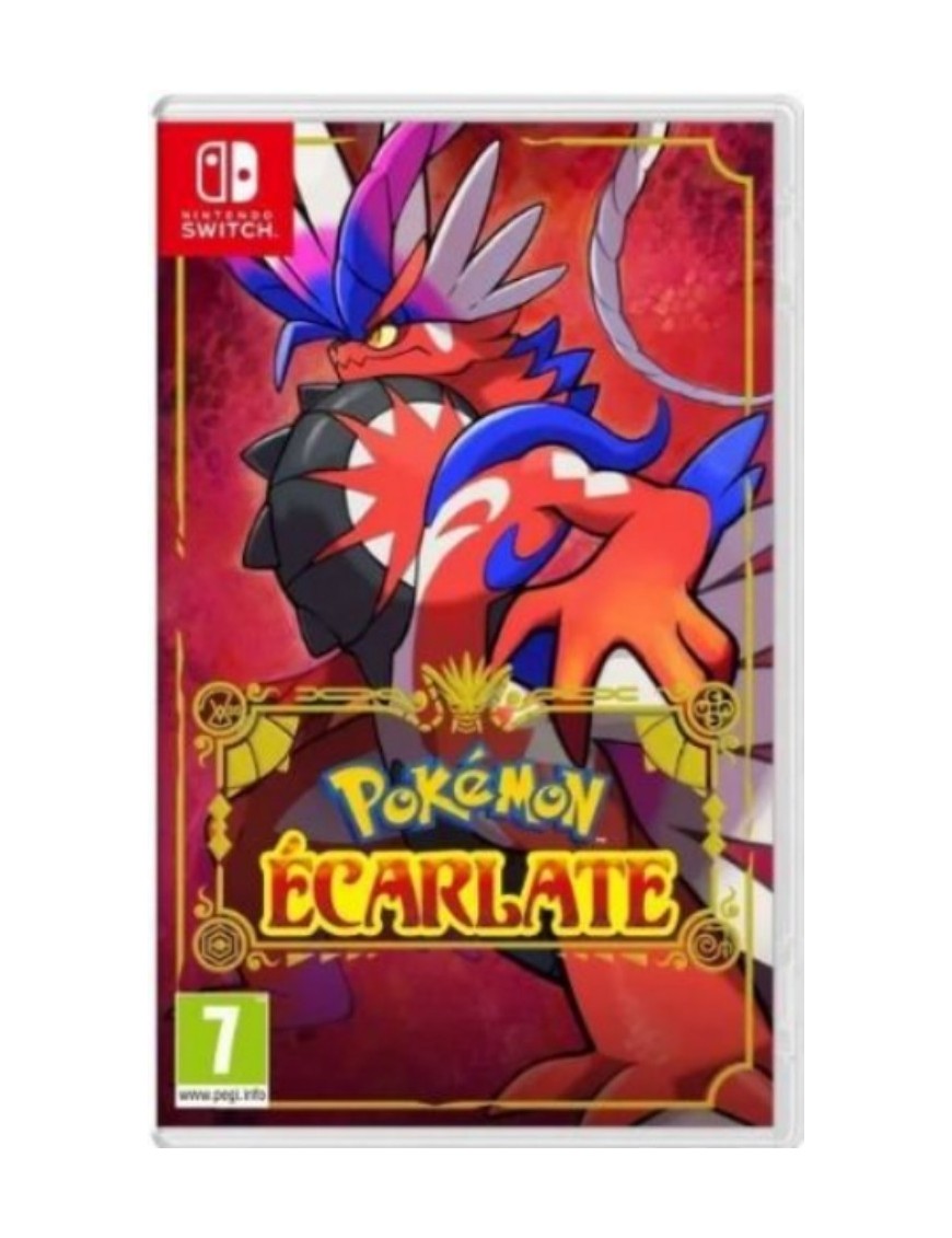JEU SWITCH POKEMON ÉCARLATE