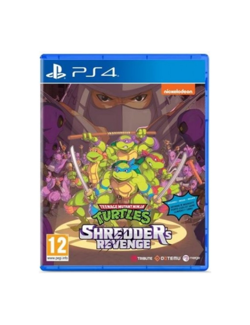 JEU VIDEO PS4 TEENAGE MUTANT TURTLES 