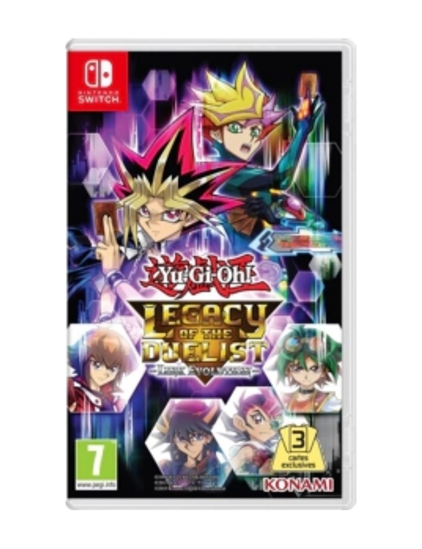 JEU SWITCH YU-GI-OH! LEGACY OF THE DUELIST LINK EVOLUTION