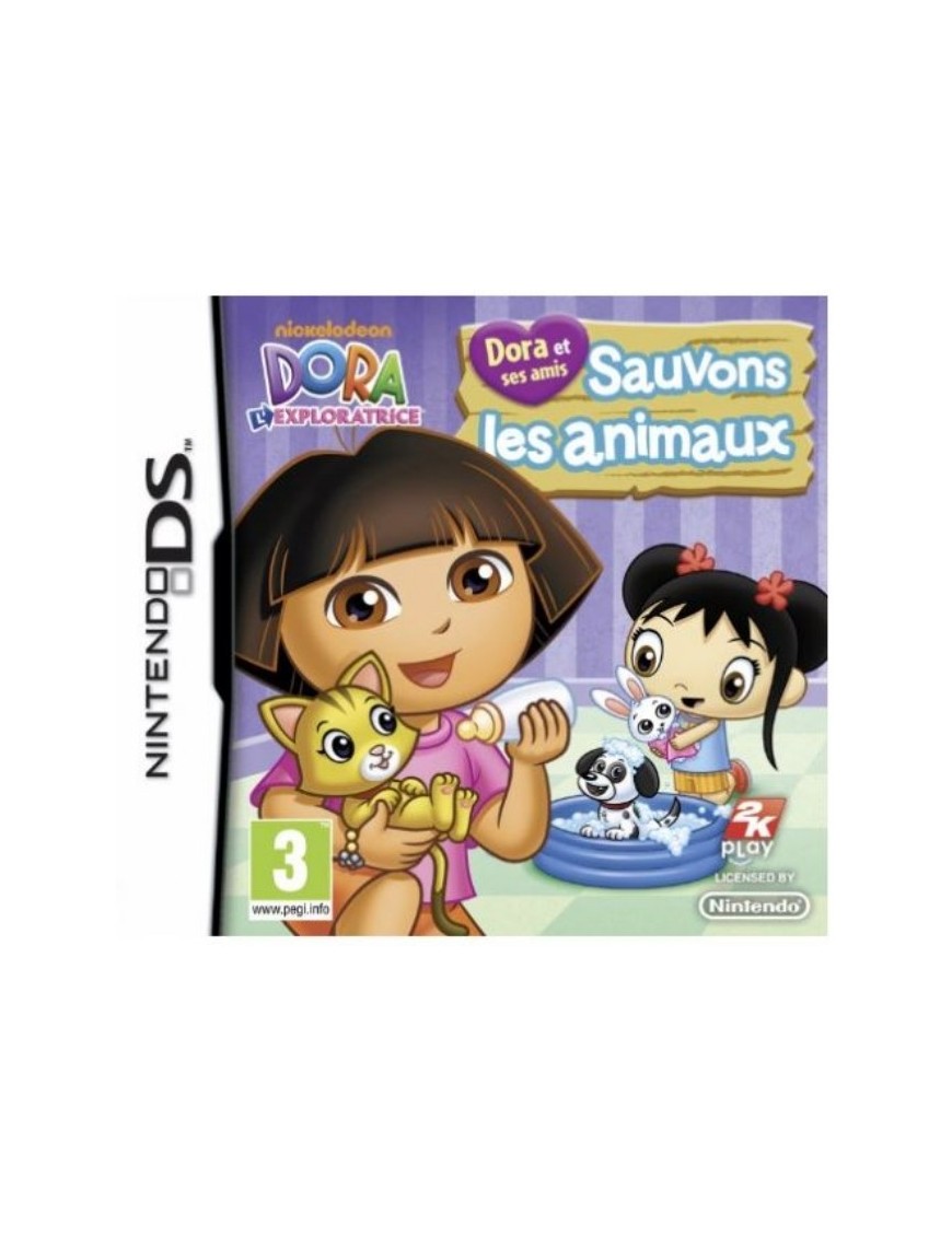 JEU DS DORA L'EXPLORATRICE : SAUVONS LES ANIMAUX 