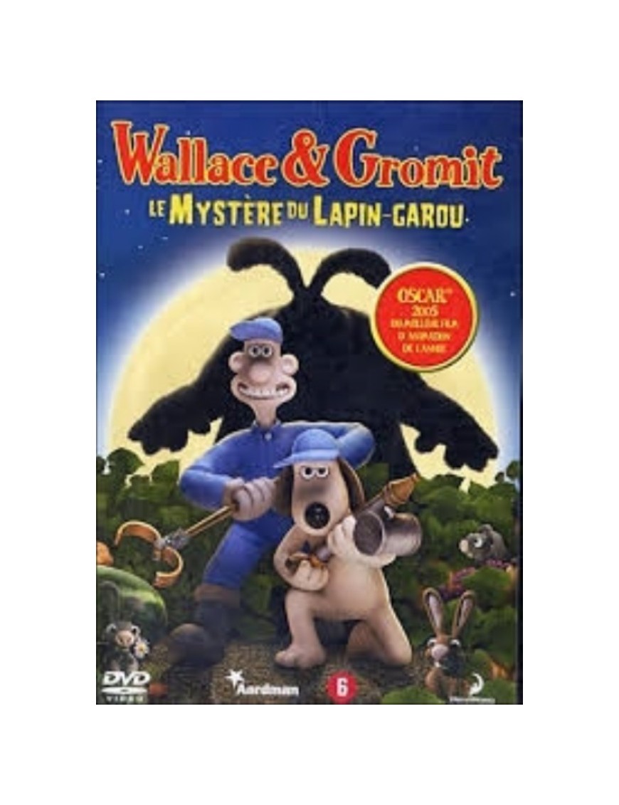 DVD WALLACE ET GROMIT LE MYSTERE DU LAPIN-GAROU