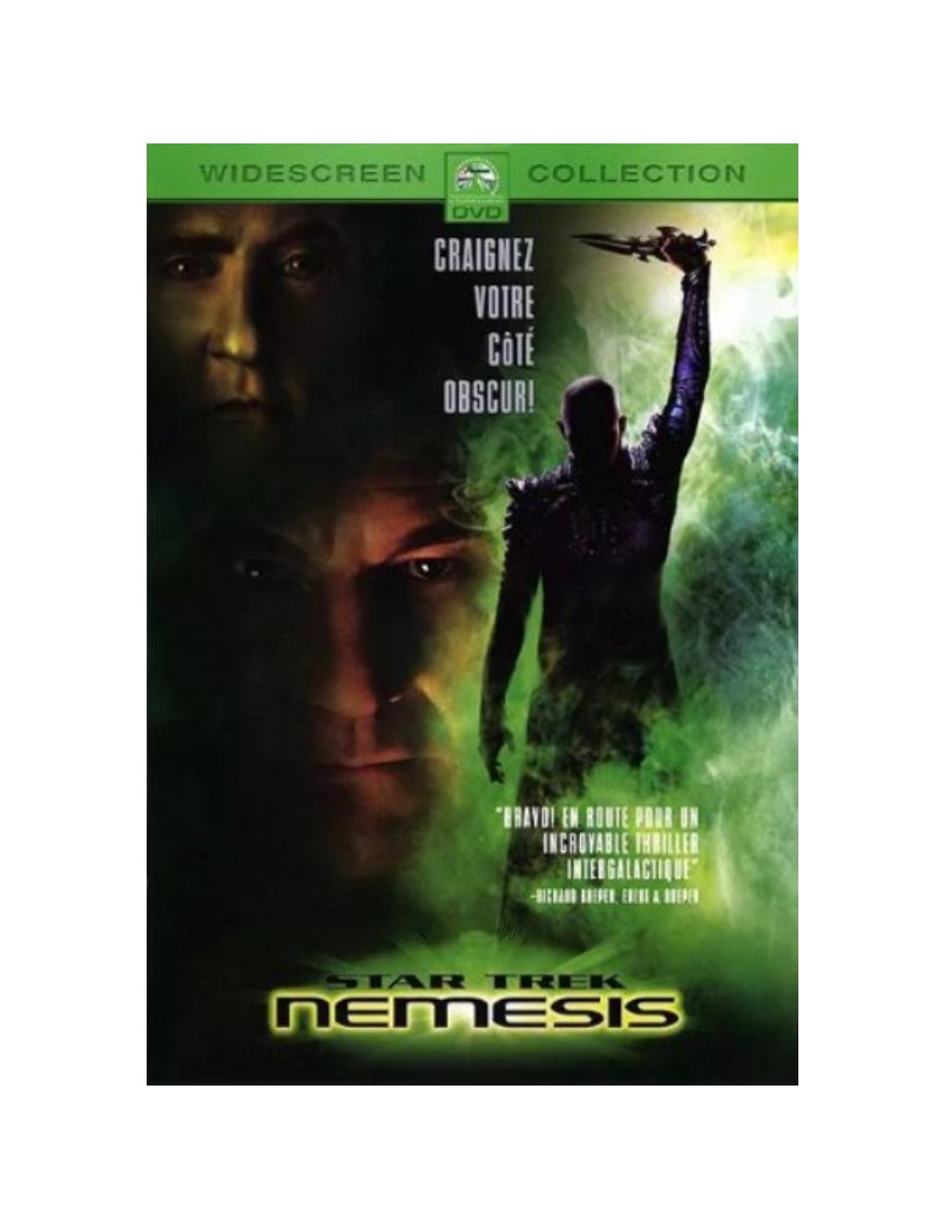 DVD STAR TREK NEMESIS