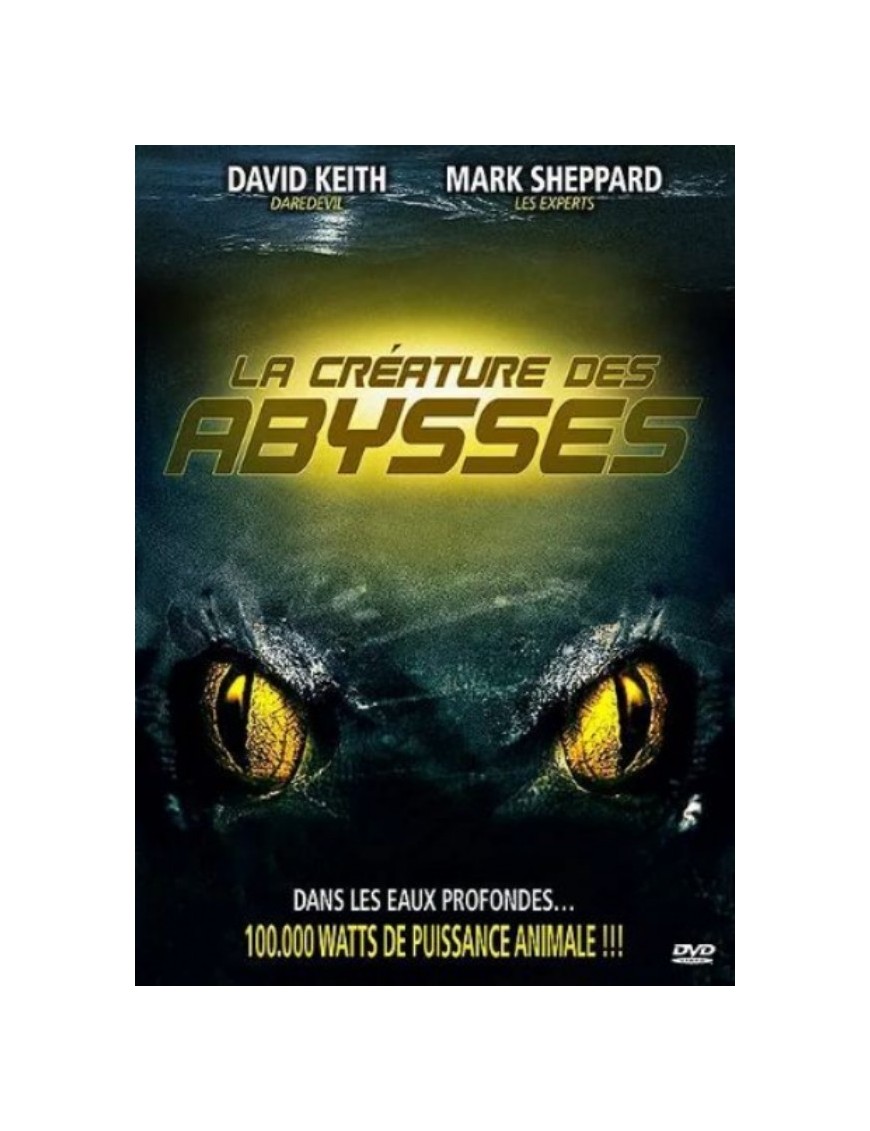 DVD LA CREATURE DES ABYSSES